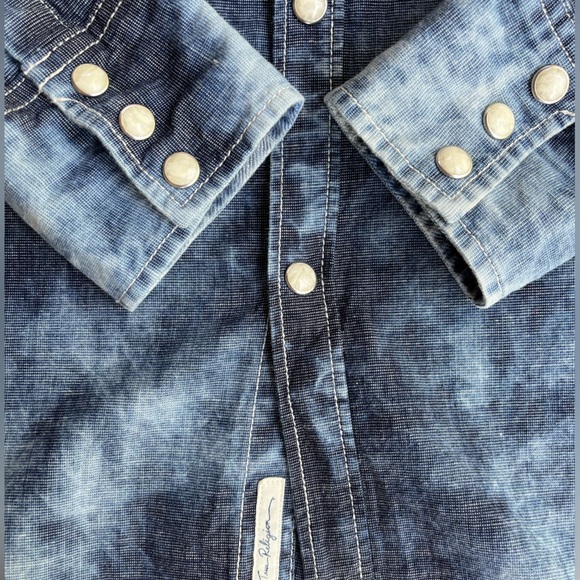 True Religion Lightweight Denim Button Down - Picture 5 of 11